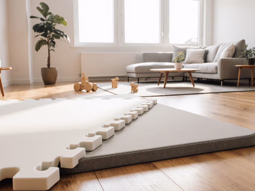 Play Mat Edge Security: Interlocking vs Weighted Borders