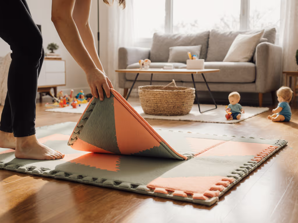 Foldable Play Mat Winner: Stows Fast, No Storage Stress