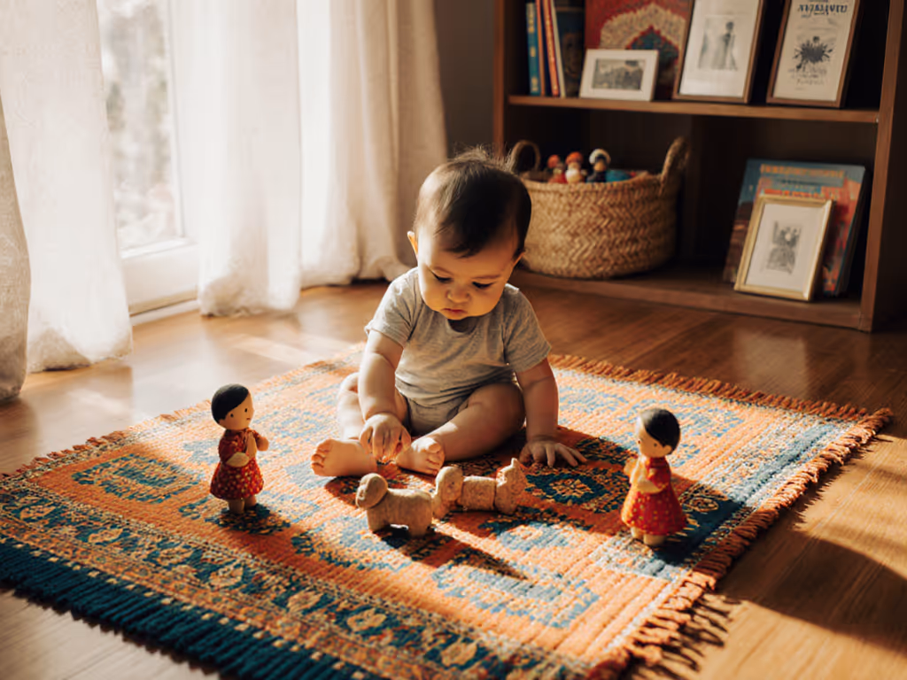 Build Cultural Identity: Play Mat Activities for Babies