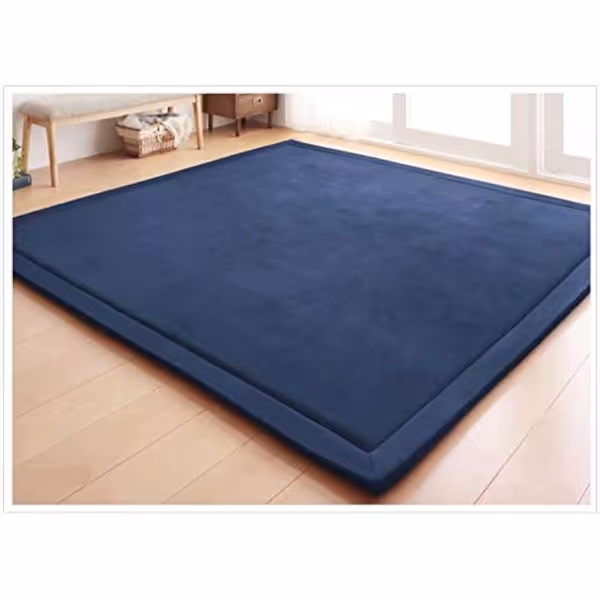 V-mix Handmade Weaving Plush Foam Play Mat