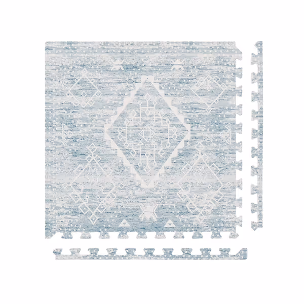 House of Noa Baby Play Mat – 4x6 Indigo Ula